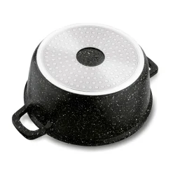 Garnek na indukcję z pokrywką Konighoffer Pollo Black 2,3 l