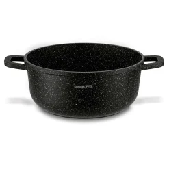 Garnek na indukcję z pokrywką Konighoffer Pollo Black 2,3 l