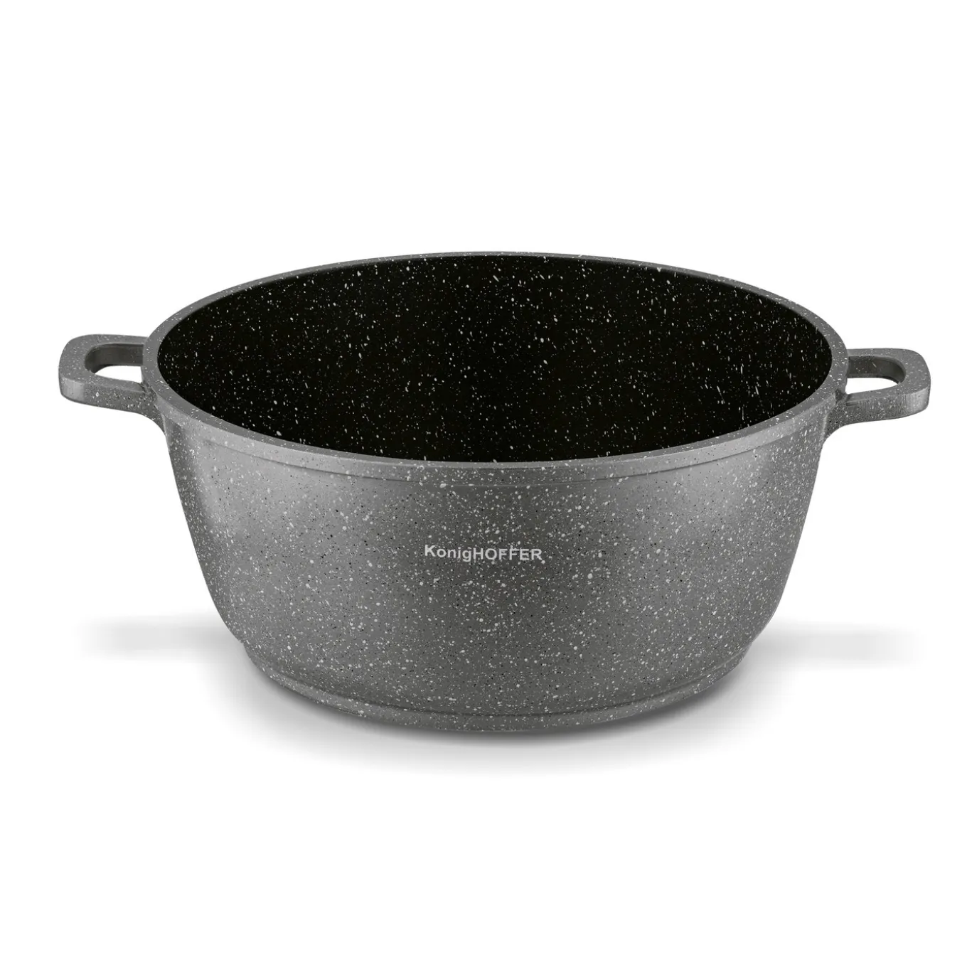 Garnek na indukcję z pokrywką Konighoffer Pollo Grey 6,3 l