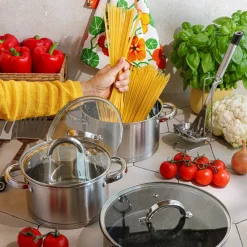Garnek na indukcję z pokrywką Konighoffer Petra 3,6 l