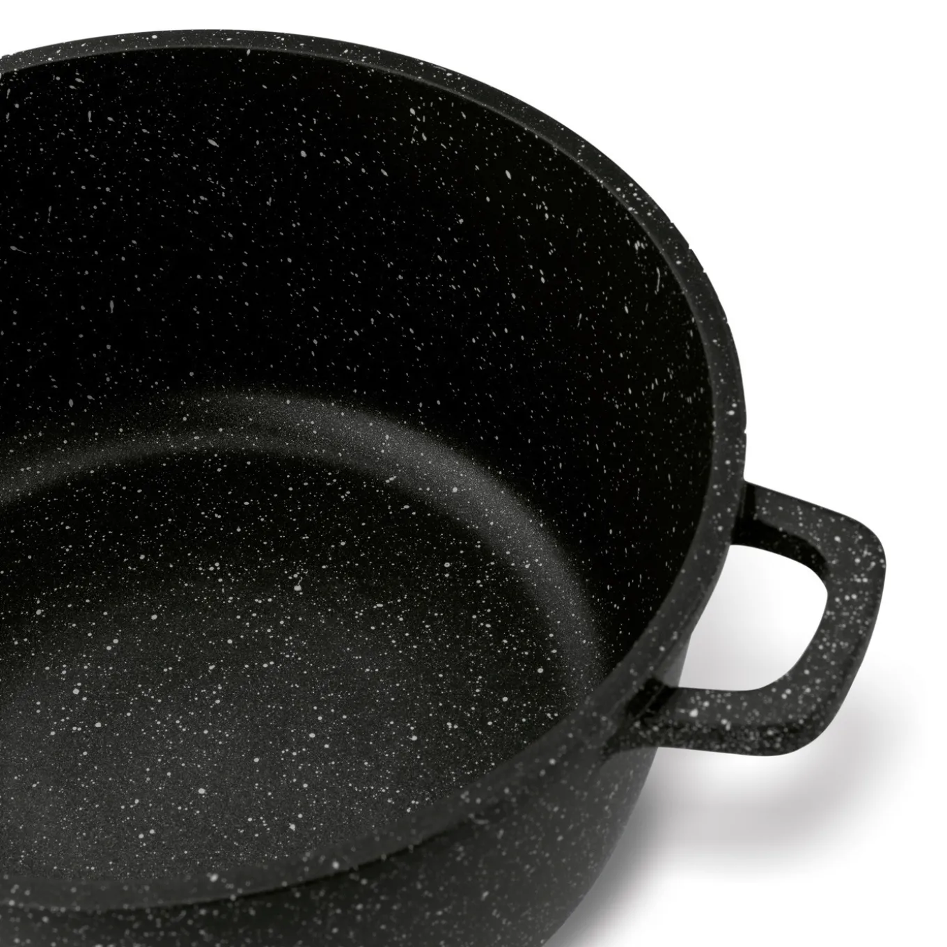 Garnek na indukcję z pokrywką Konighoffer Pollo Black 6,5 l