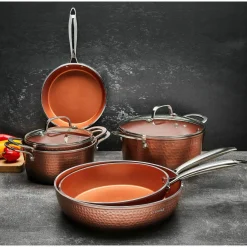 Garnek na indukcję z powłoką nieprzywierającą Starke Pro Glossy Copper 1,6 l