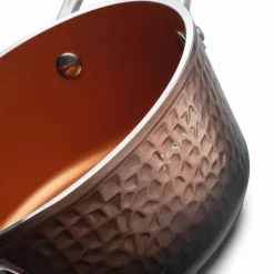 Garnek na indukcję z powłoką nieprzywierającą Starke Pro Glossy Copper 1,6 l