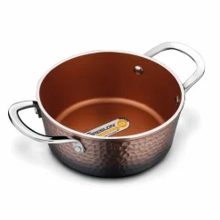 Garnek na indukcję z powłoką nieprzywierającą Starke Pro Glossy Copper 1,6 l