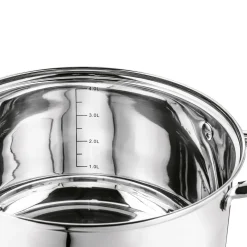 Garnek nierdzewny do frytek z sitkiem i pokrywką Konighoffer Faro 4,7 l
