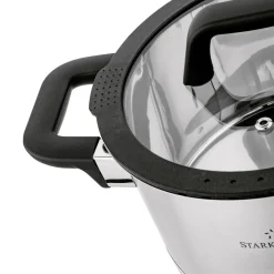 Garnek nierdzewny z pokrywką Starke Pro Rigor 1,7 l