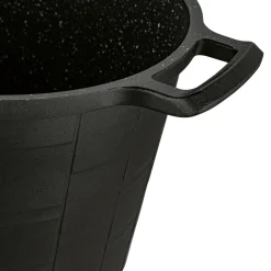 Garnek wysoki na indukcję z powłoką marmurową i pokrywką Starke Pro Crows Marble 6,5 l