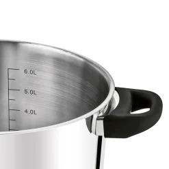 Garnek wysoki nierdzewny z pokrywką Starke Pro Sante 6,5 l indukcja