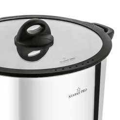 Garnek wysoki nierdzewny z pokrywką Starke Pro Sante 6,5 l indukcja
