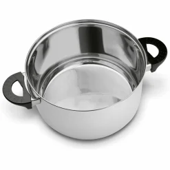 Garnek ze stali nierdzewnej Tadar Basic 24 cm z pokrywką 5,7 l