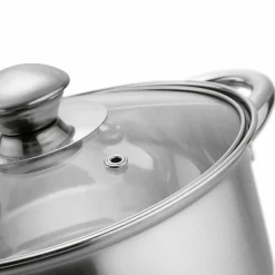 Garnek ze stali nierdzewnej Tadar Cori 18 cm z pokrywką