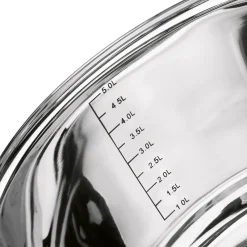 Garnek ze stali nierdzewnej Tadar Roger 24 cm indukcja