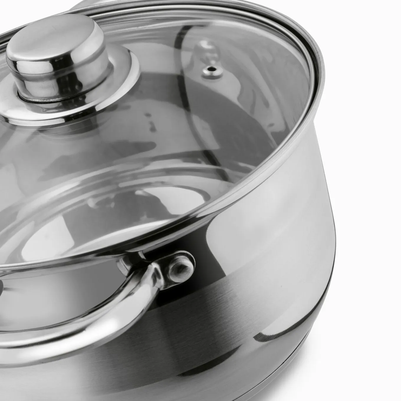 Garnek ze stali nierdzewnej Tadar Luzon 2,3 l z pokrywką
