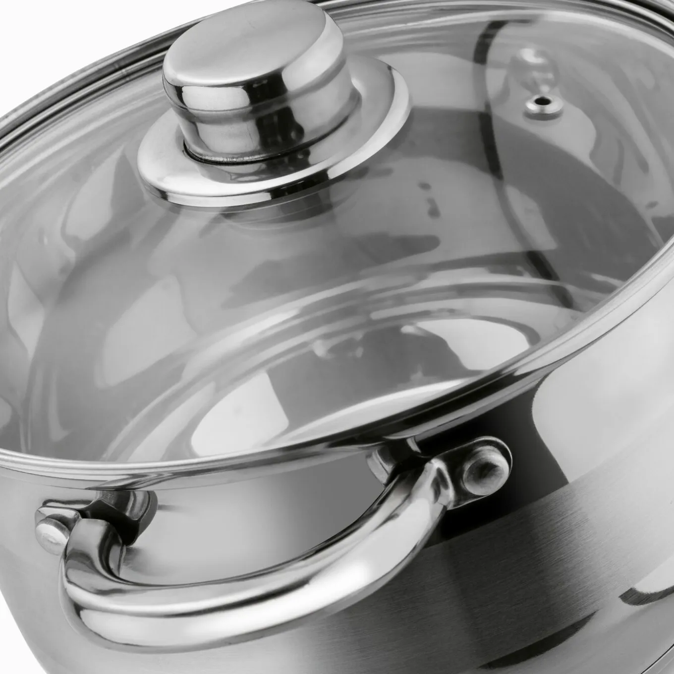 Garnek ze stali nierdzewnej Tadar Luzon 2,3 l z pokrywką