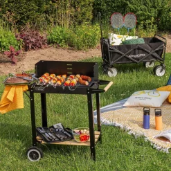 Grill ogrodowy na węgiel Konighoffer 86 x 41 x 80 cm