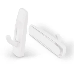Haczyki samoprzylepne 2 sztuki białe Tadar Quickfix 7,5 x 2,3 x 2,8 cm