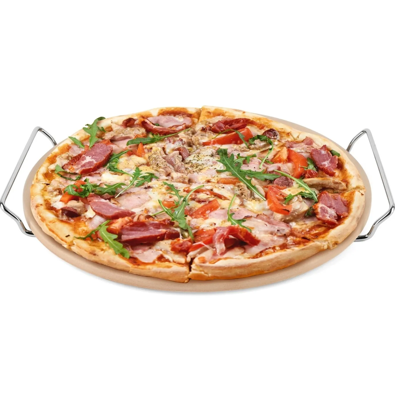 Kamień do pizzy ze stojakiem Konighoffer 33 cm