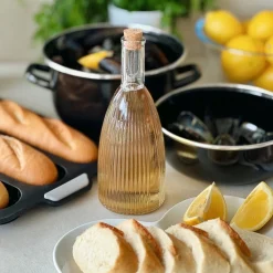 Karafka szklana z korkiem Tadar Liso 480 ml