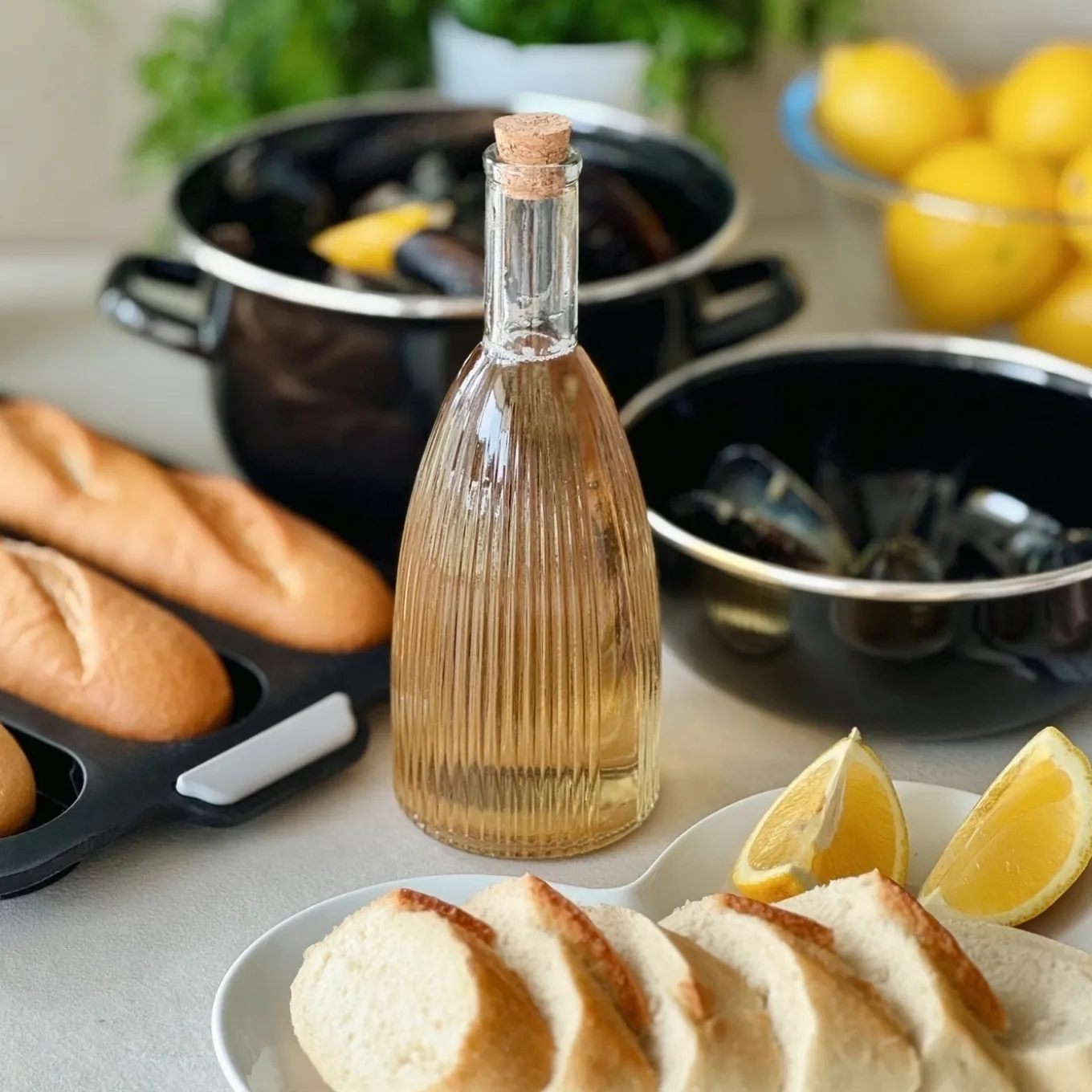Karafka szklana z korkiem Tadar Liso 480 ml