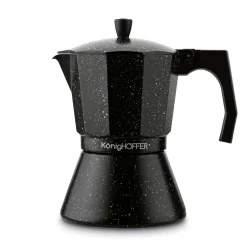 Kawiarka włoska KonigHOFFER Black Granite Marble 450 ml