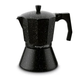 Kawiarka włoska KonigHOFFER Black Granite Marble 450 ml