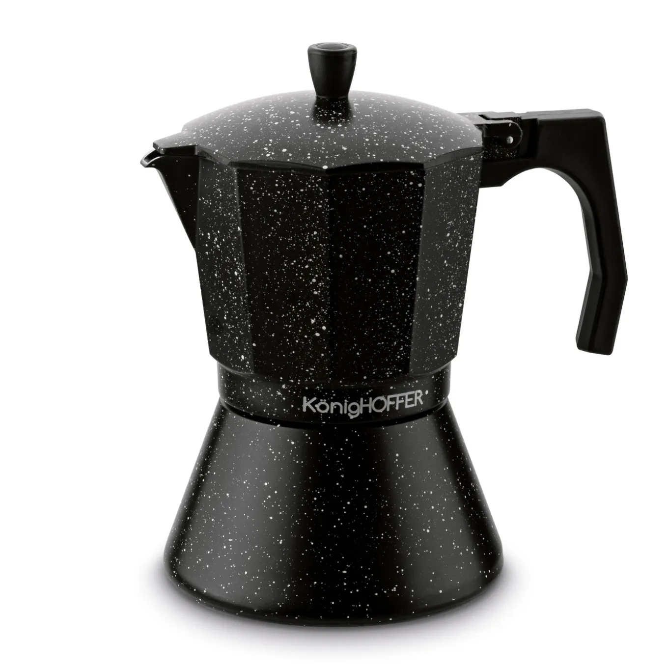 Kawiarka włoska KonigHOFFER Black Granite Marble 450 ml