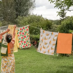 Klamerki do prania Tadar Orange 12 sztuk