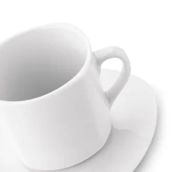 Komplet 6 filiżanek do kawy ze spodkami Tadar 220 ml
