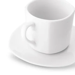 Komplet 6 filiżanek do kawy ze spodkami Tadar 220 ml