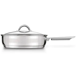 Komplet garnków nierdzewnych z patelnią non stick Tadar Roger 12 elementów