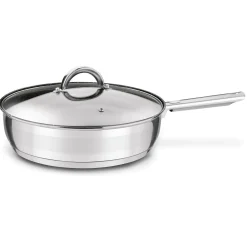 Komplet garnków nierdzewnych z patelnią non stick Tadar Roger 12 elementów