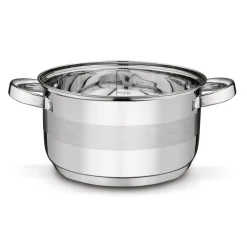 Komplet 3 garnków stalowych Tadar Roger 16 cm 20 cm 24 cm