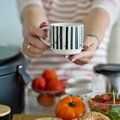 Komplet kubków na stojaku Tadar Decor 300 ml 4 sztuki