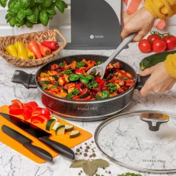 Komplet 2 noży non-stick Tadar Teo II i osłony na ostrza