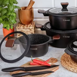 Komplet 2 noży non-stick Tadar Teo II i osłony na ostrza