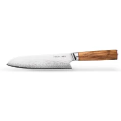 Komplet 6 noży Starke Pro Damascus Takeru w skórzanej torbie