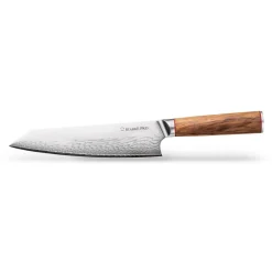 Komplet 6 noży Starke Pro Damascus Takeru w skórzanej torbie