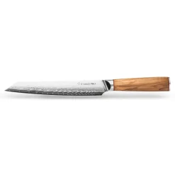 Komplet 6 noży Starke Pro Damascus Takeru w skórzanej torbie