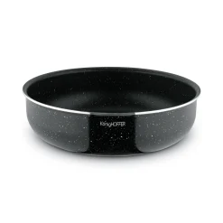 Komplet patelni głębokich z odpinaną rączką Konighoffer Spinel Black 20 / 24 / 28 cm indukcja