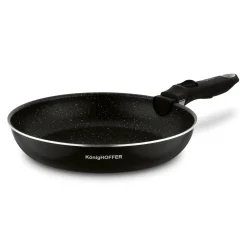 Komplet patelni z odpinaną rączką Konighoffer Spinel Black 20 cm 24 cm 28 cm bez indukcji