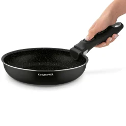 Komplet patelni z odpinaną rączką Konighoffer Spinel Black 20 cm 24 cm 28 cm bez indukcji