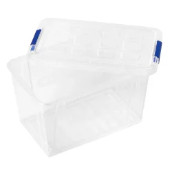 Komplet 2 pojemników na żywność Plastic Forte Mini 200 ml i 400 ml