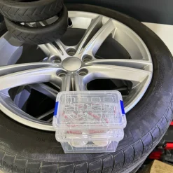 Komplet 2 pojemników na żywność Plastic Forte Mini 200 ml i 400 ml