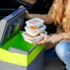 Komplet 3 szklanych pojemników na żywność Konighoffer Largo 350 ml 600 ml 1000 ml