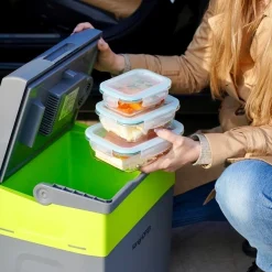 Komplet 3 szklanych pojemników na żywność Konighoffer Largo 350 ml 600 ml 1000 ml