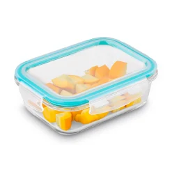 Komplet 3 szklanych pojemników na żywność Konighoffer Largo 350 ml 600 ml 1000 ml