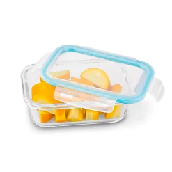 Komplet 3 szklanych pojemników na żywność Konighoffer Largo 350 ml 600 ml 1000 ml