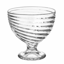 Komplet 6 szklanych pucharków deserowych Tadar Vesta 300 ml
