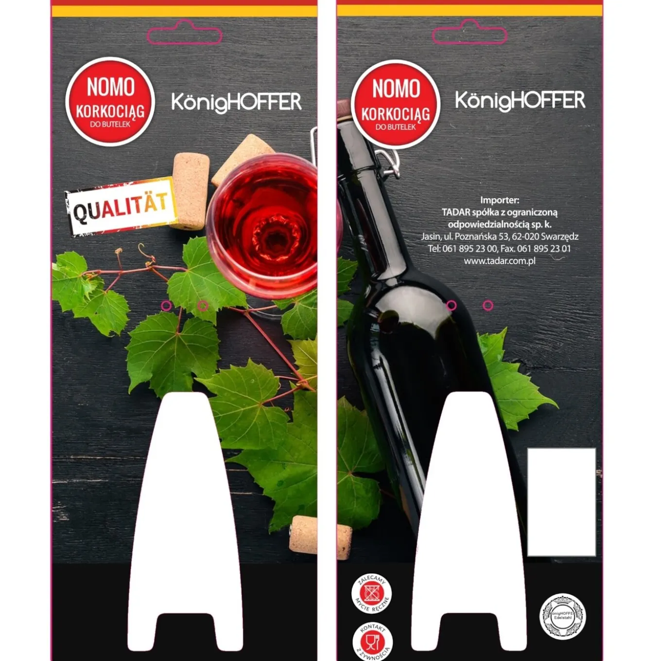 Korkociąg do wina Könighoffer Nomo