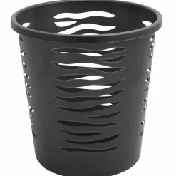 Kosz na papier biurowy Branq Zebra 10 l ciemnoszary